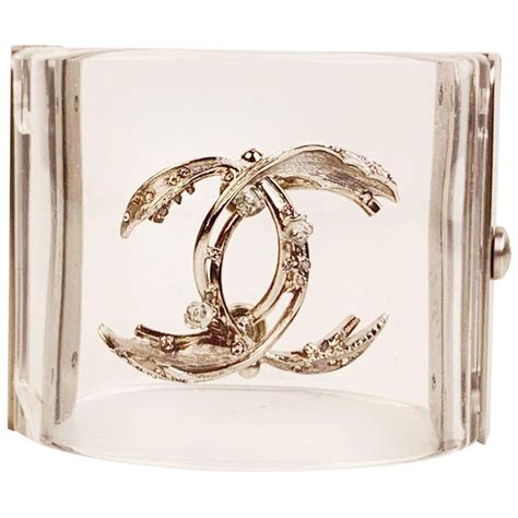 chanel metal chain bracelet price|chanel clear cuff bracelet.